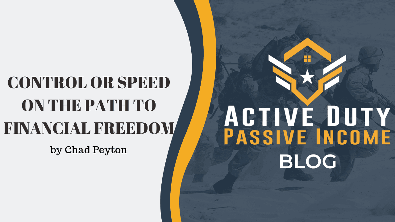 Control or Speed on the Path to Financial Freedom