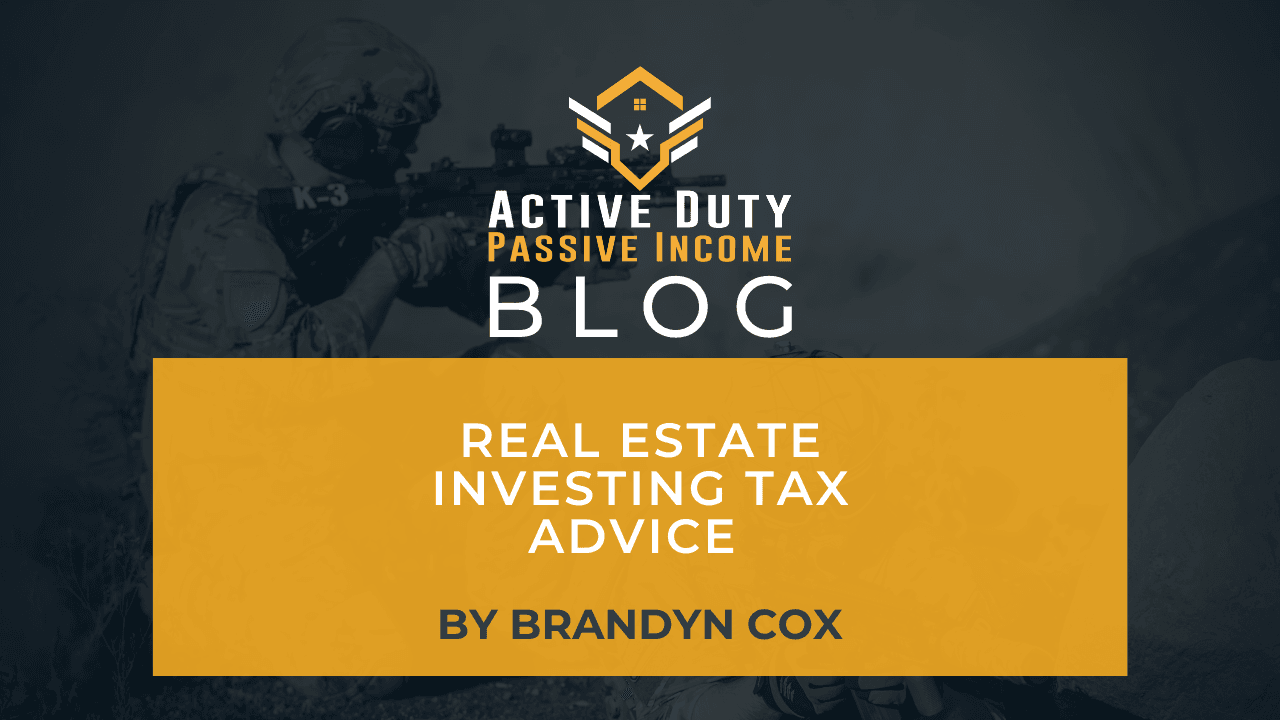 Real Estate Investing Tax Advice with Brandyn Cox