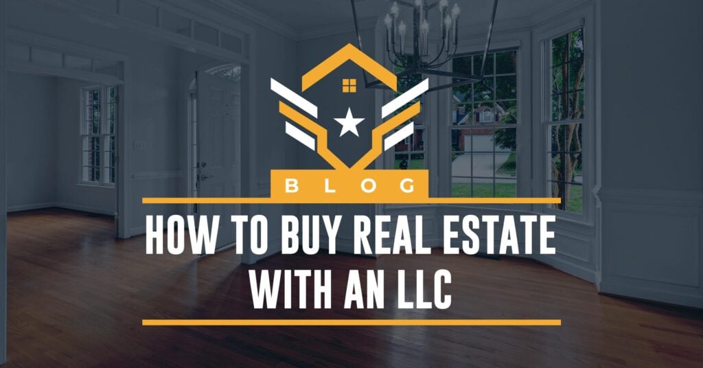 Using Llc To Purchase Real Estate